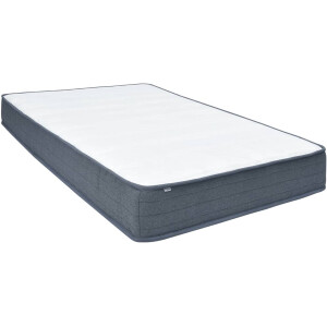 vidaXL Boxspringmatras - 190x140 cm - Comfortabel Wit Boxspringmatras - Boxspringmatrassen - Matras - Matras Voor Boxspring