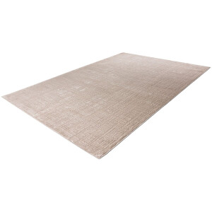 Lalee Vloerkleed - 3D Blokjes Stijl - Laagpolig - Beige - Modern en Minimalistisch - Comfortabel en Onderhoudsvriendelijk