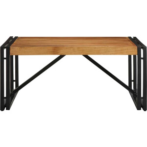 vidaXL Salontafel 80x80x35 cm massief acaciahout Salontafel - Salontafels - Tafel - Bijzettafel