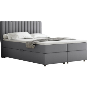 BOXBED Everest 140 x 200 cm tweepersoons met hoogwaardige Bonell-matras en topper