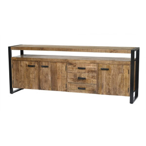 Livingfurn - Dressoir Nairobi 210cm - Mangohout
