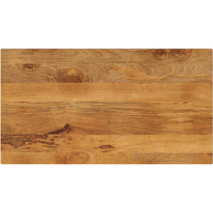 vidaXL - Tafelblad - rechthoekig - 100x50x3,8 - cm - massief - mangohout