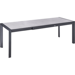 BELIANI BINASCO - Tuintafel uitschuifbaar - Grijs - HPL/Aluminium