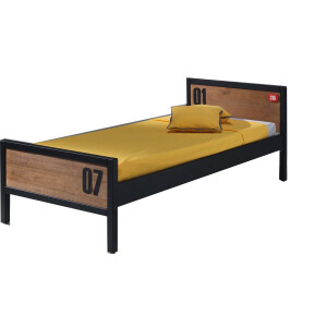 1-Persoonsbed Lu Lucas Bruin - Hoogte 75 cm