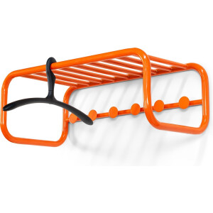 Spinder Design kapstok Retro Kapstok - Pure Orange - 6 haken - Staal