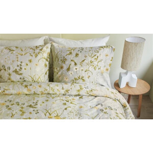 Beddinghouse Olivia dekbedovertrek - Eenpersoons - 140x200/220 - Groen