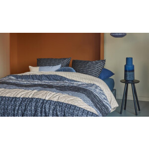Beddinghouse Lance dekbedovertrek - Lits-Jumeaux - 240x200/220 cm - Blauw