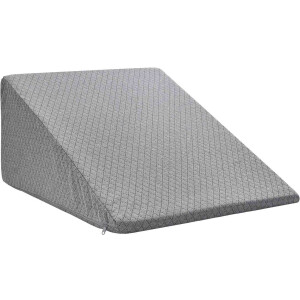 vidaXL - Been - Kussen - 60 - x - 50 - x - 30 - cm - Zacht - Traagschuim - Grijs