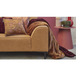 KAAT Amsterdam Ziva Plaid - 130x170 - Donker Rood