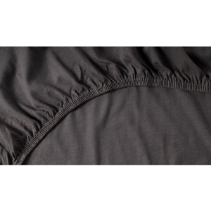 Beter Bed Select Jersey Hoeslaken - 140 x 200/210/220 cm - 100% Katoen - Matrasbeschermer - Matrashoes - Antraciet