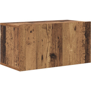 vidaXL - Tv-meubelset - 60 - x - 30 - x - 30 - cm - Bruin - Bewerkt - hout
