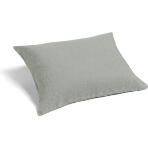 Yumeko kussensloop gewassen linnen mistig groen 60x70 - Biologisch & ecologisch - 1 stuk