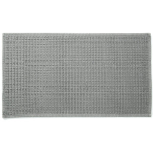 Casilin Badmat Antislip 70x120cm Royal - Waterabsorberende Badkamermat - Wasbaar en Sneldrogend - Voor Douche en Bad - 100% Katoen - Rechthoek - Grijs