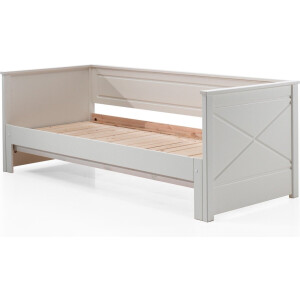 Vipack Bed paneel uitschuifbaar Pino - 90 x 200 cm - wit