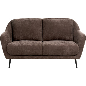 BELIANI EIBY - Tweezitsbank - Donkerbruin - Chenille