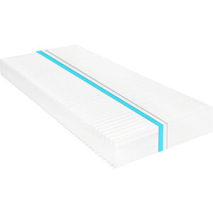 vidaXL - Matras - 7 - Zone - 16 - cm - PU-schuim - H2 - H3 - 90x200 - cm