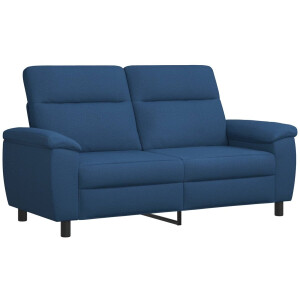 vidaXL - Bank - Blauw - 178 - x - 90 - x - 95 - cm - Stof