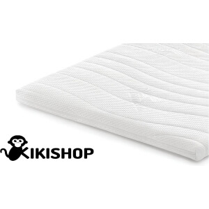 Kikishop 140x200 Orthopedisch Verantwoord -7-zone koudschuimmatras topper Antibacterieel - 4 Seizoenen - Luxe Wasbare Hoes - circa 9 cm dik