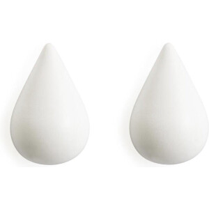 Normann Copenhagen Dropit haak 2 stuks wit small
