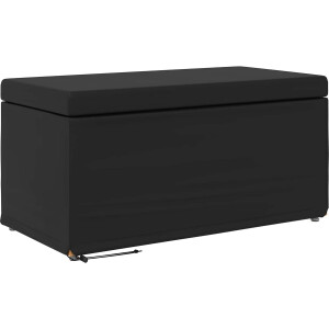 vidaXL - Kruk - Zwart - 81 - x - 41 - x - 40 - cm - Kunstleer - en - Geengineerd - Hout