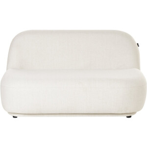 BELIANI LOVBERG - Tweezitsbank - Gebroken wit - Polyester