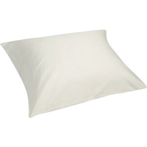 Yumeko kussensloop katoensatijn warm wit 50x60 - Bio, eco & fairtrade - 1 stuk