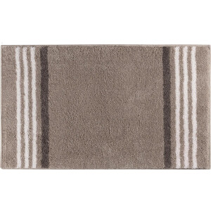 Casilin Badmat Antislip 70x120cm Lima - Waterabsorberende Badkamermat - Wasbaar en Sneldrogend - Voor Douche en Bad - Hoogpolig - Acryl - Rechthoek - Bruin, Zand