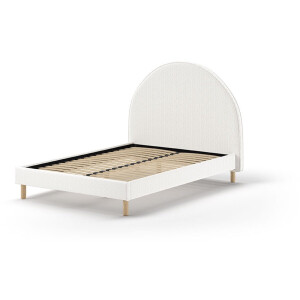 Vipack - Gestoffeerd bed Maeva - 140x200 - Wit