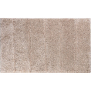 Casilin Badmat Antislip 60x100cm Ray - Waterabsorberende Badkamermat - Wasbaar en Sneldrogend - Voor Douche en Bad - Hoogpolig - Acryl - Rechthoek - Bruin, Sand