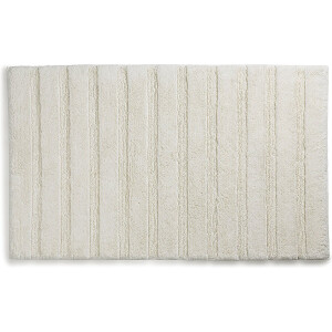 Badmat, 80 x 50 cm, Katoen, Gebroken Wit - Kela | Megan