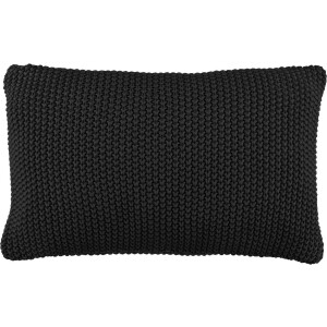 MARC O'POLO Nordic Knit Sierkussen Zwart - 30x60 cm