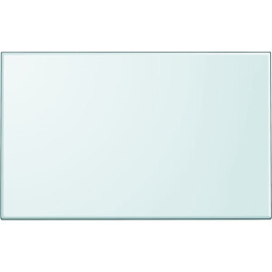 vidaXL Tafelblad van gehard glas 1000x620 mm rechthoekig - Tafelblad - Tafelbladen - Vervangingstafelblad - Vervangingstafelbladen