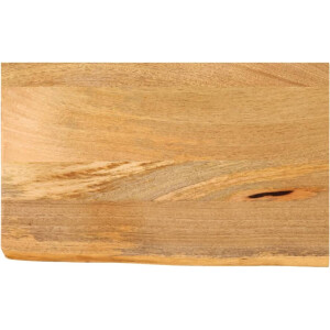 vidaXL - Tafelblad - met - natuurlijke - rand - 40x20x2,5 - cm - massief - mangohout