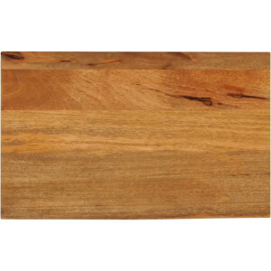 vidaXL - Tafelblad - met - natuurlijke - rand - 50x40x2,5 - cm - massief - mangohout