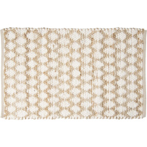 Clayre & Eef Vloerkleed 60x90 cm Bruin Katoen