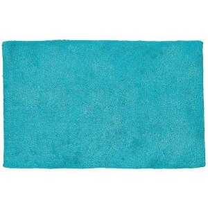 Kela Badkamer - Bath Mat Ladessa Uni (Turquoise) 80 x 50 cm