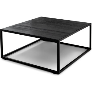 Spinder Design Salontafel Daniël - Zwart - 80 x 80 cm - Staal