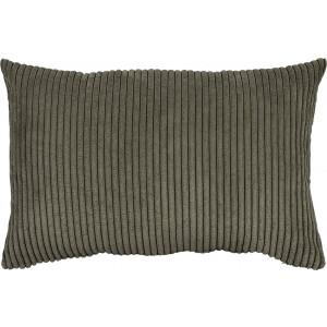 Sierkussen Ribbels - Polyester - Groen - 35 x 55 x 0 cm (BxHxD)