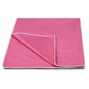 Katoenen kussensloop 40x40 cm - Roze