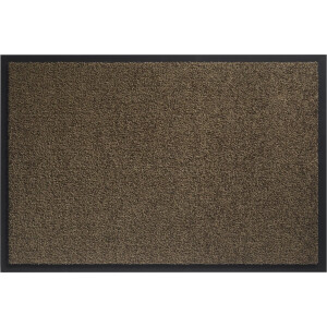 Deurmat schoonloopmat Twister 40 x 60 cm Teak