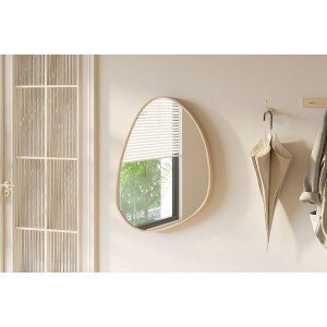 Organische spiegel Roza | 60 x 80 cm | Old Oak-design - Rousseau - Spiegels - Bruin - Spiegel