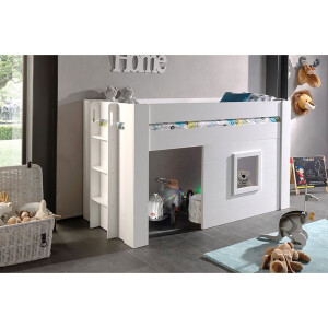 Vipack Halfhoogslaper Noah - 90 x 200 cm - wit
