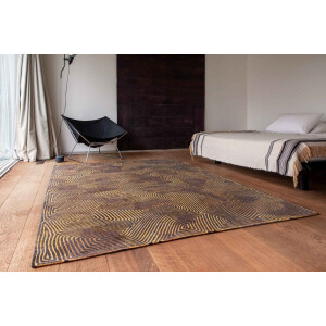 Louis De Poortere vloerkleed Black Gold - bruin - 170x240cm