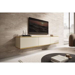 Meubella - TV-Meubel Orleans - Beige - 175 cm