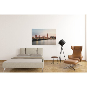 Londen Plexiglas Schilderij - 150 x 100 cm - Plexiglas Wall Art - London - Full Color Druk - 5 mm Dik - Met Ophangsysteem