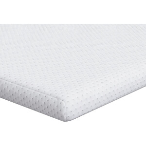 vidaXL - Matras - Topper - Wit - 90 - x - 200 - cm - Jacquard - Stof