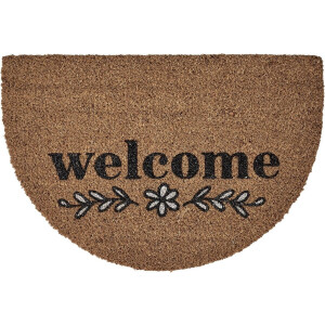 MD Entree - Deurmat - Kokosmat - Finesse - Welcome Flower - 40 x 60 cm