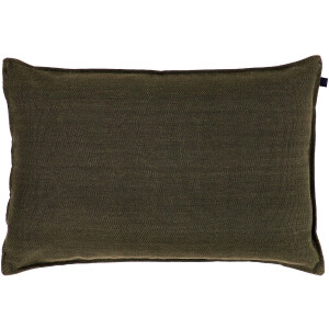 Overseas Canvas Kussen - 40 x 60 cm - Olive