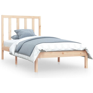 vidaXL - Bedframe - massief - grenenhout - 90x190 - cm