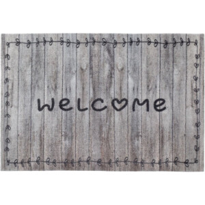 MD Entree - Deurmat - Schoonloopmat - Impression - Love Wood Welcome - 50 x 75 cm